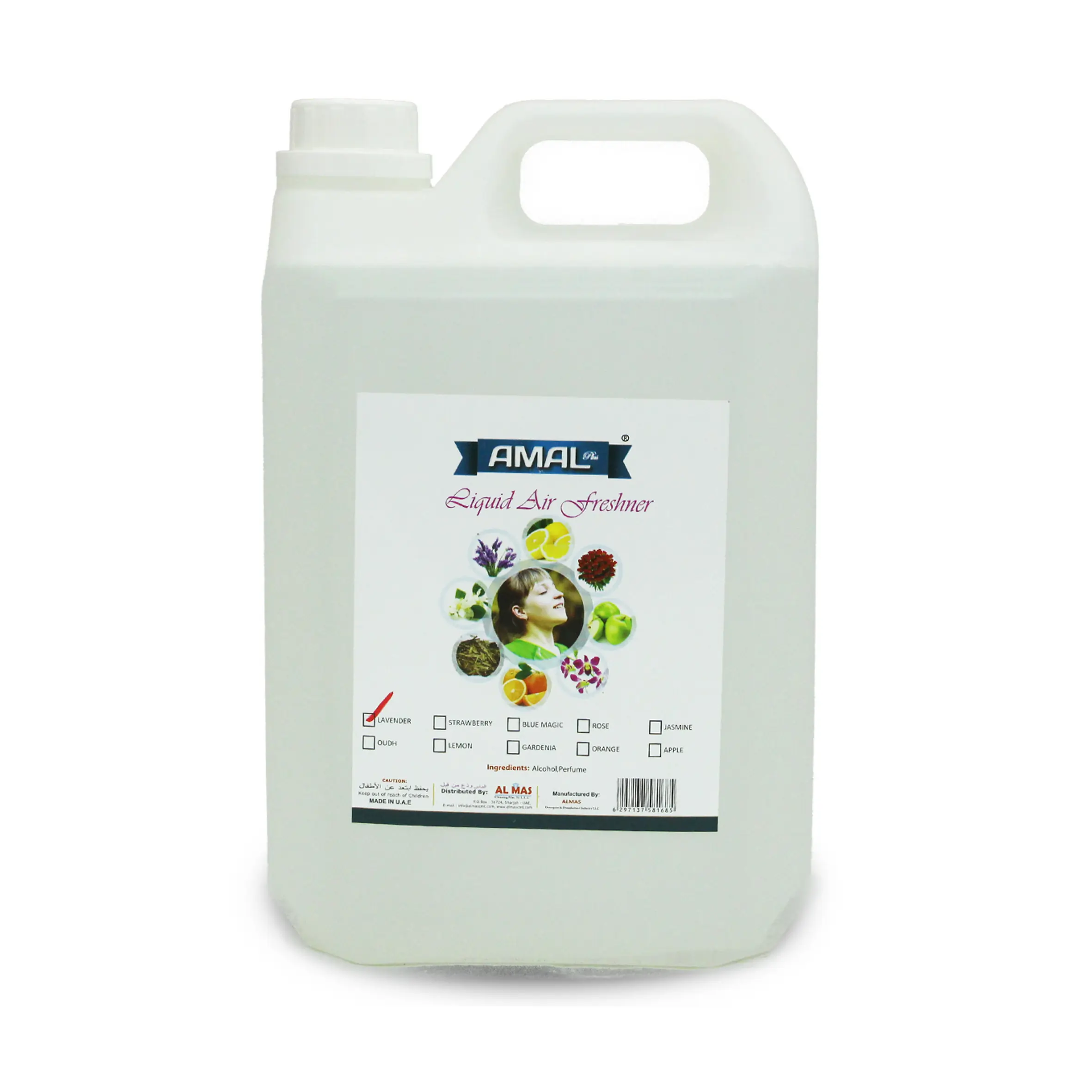 Liquid Air Freshener Amal Plus 5 LTR – Long-Lasting Room Freshener