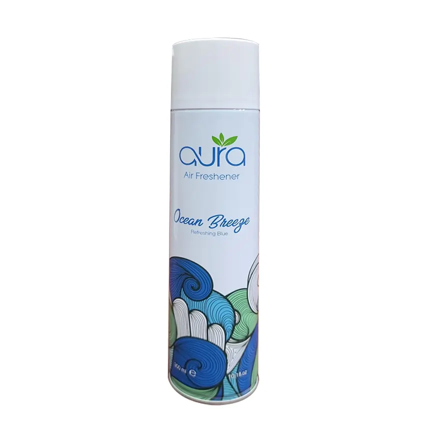 Aura Ocean Breeze Airfreshener 300ml – Refreshing Marine Scent for Everyday Freshness