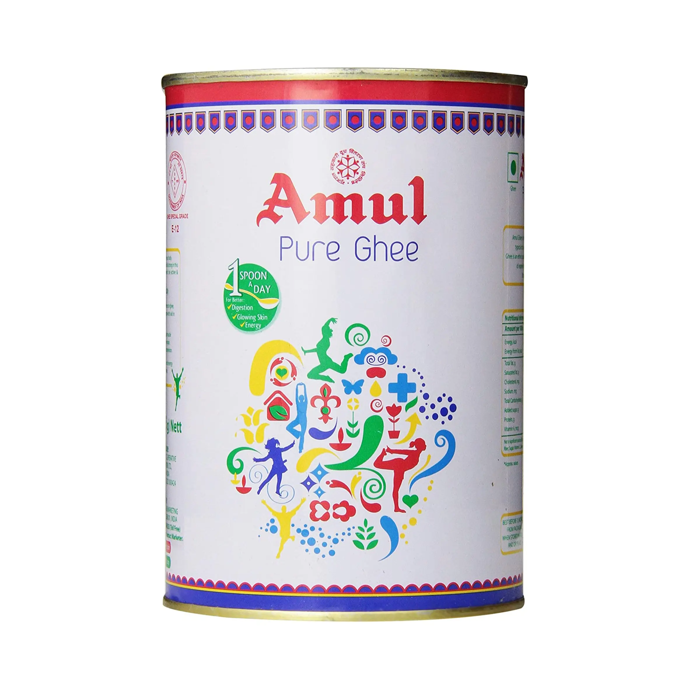 Amul Pure Ghee 1Kg – Rich & Aromatic Desi Ghee for Cooking and Wellness