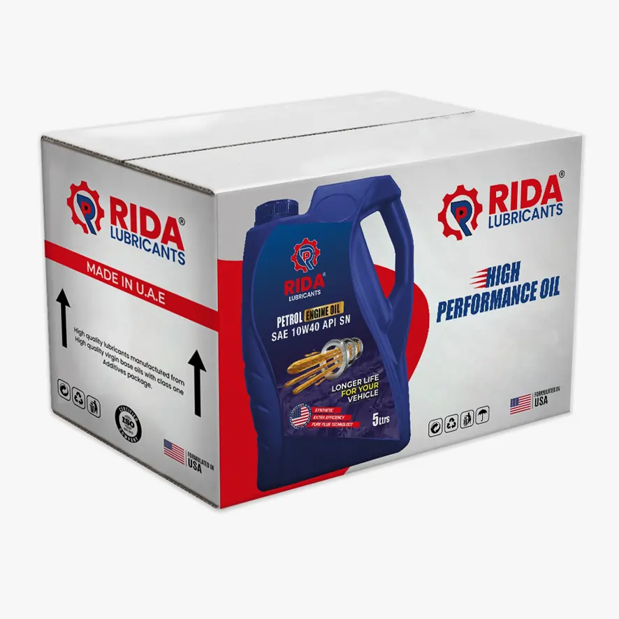 Petrol Engine Oil 10W40 API SN – 4L | Synthetic Blend for Superior Engine Protection