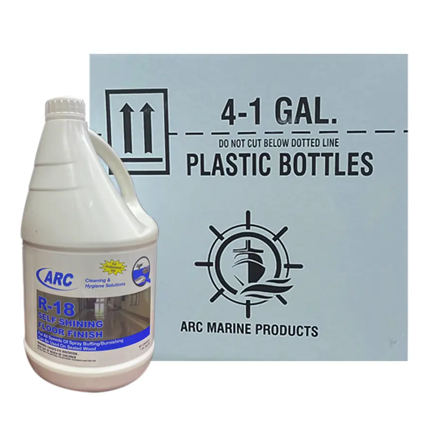 R-18 Self Shining Floor Polish – ARC 1 US Gallon | High-Gloss Floor Finish