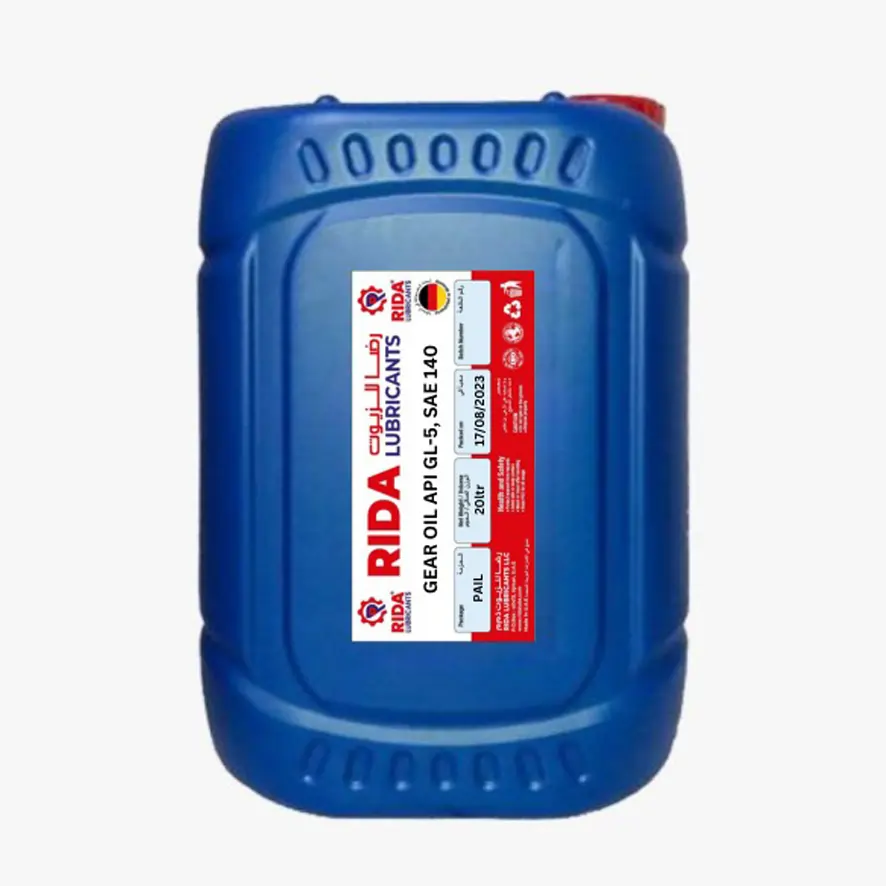Gear Oil SAE 140 API GL-5 – 20L Heavy-Duty EP Gear Lubricant