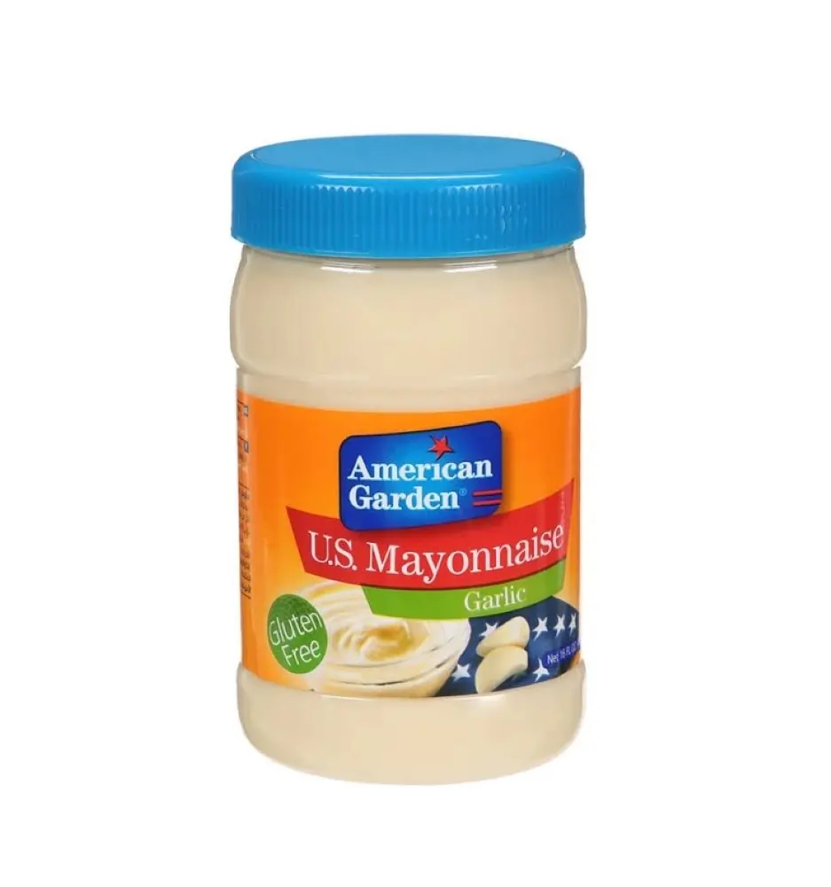 American Garden Mayonnaise Garlic 16oz