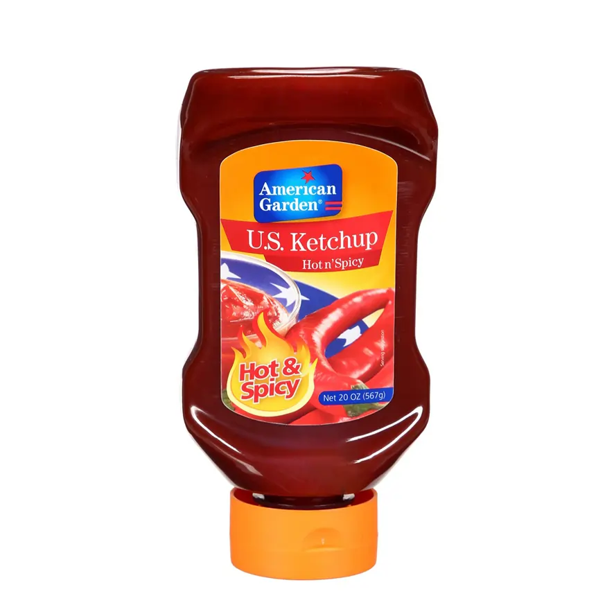 American Garden Hot N Spicy Ketchup 20 oz