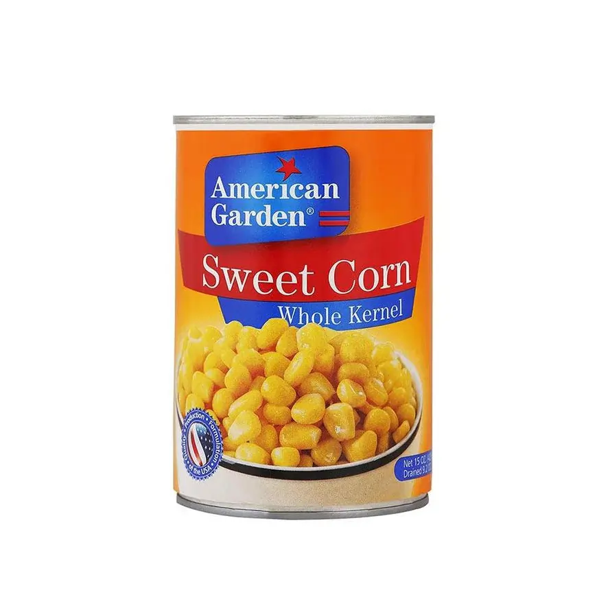 American Garden Sweet Corn Whole Kernel Easy Open – 425g