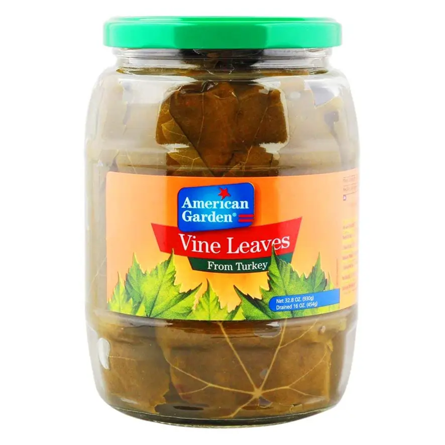American Garden Grape/Vine Leaves – 930g