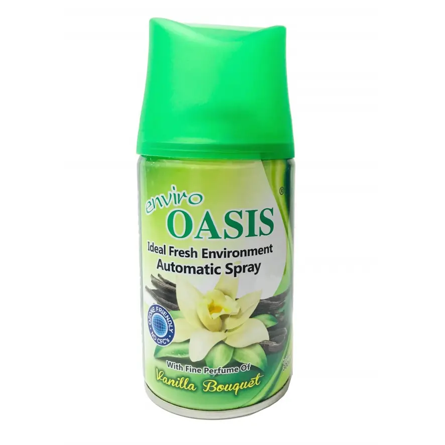 Automatic Spray Refill Vanilla Bouquet Oasis 300ml – Long-Lasting Air Freshener