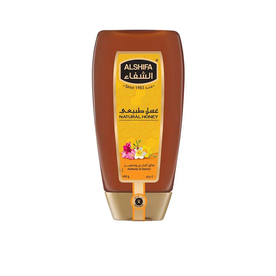 Al Shifa Natural Squeezy Honey 400g – Pure & Easy-Dispense Honey