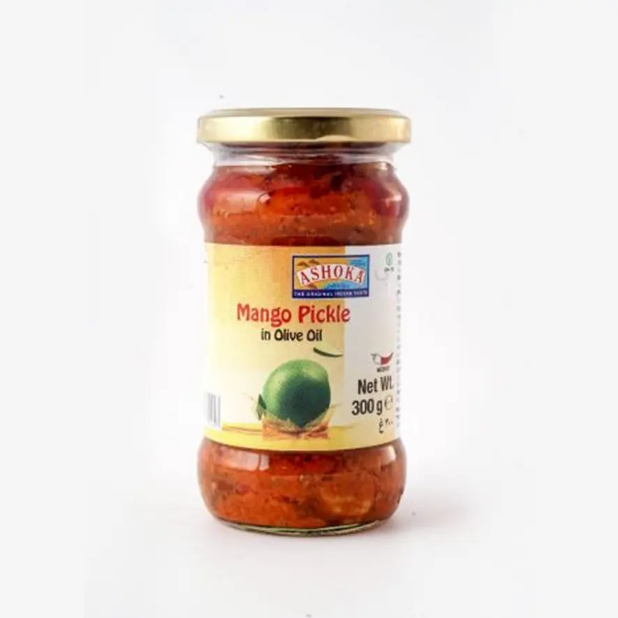 Ashoka Mango Pickle in Olive Oil 300gm – Authentic Indian Aam Ka Achar