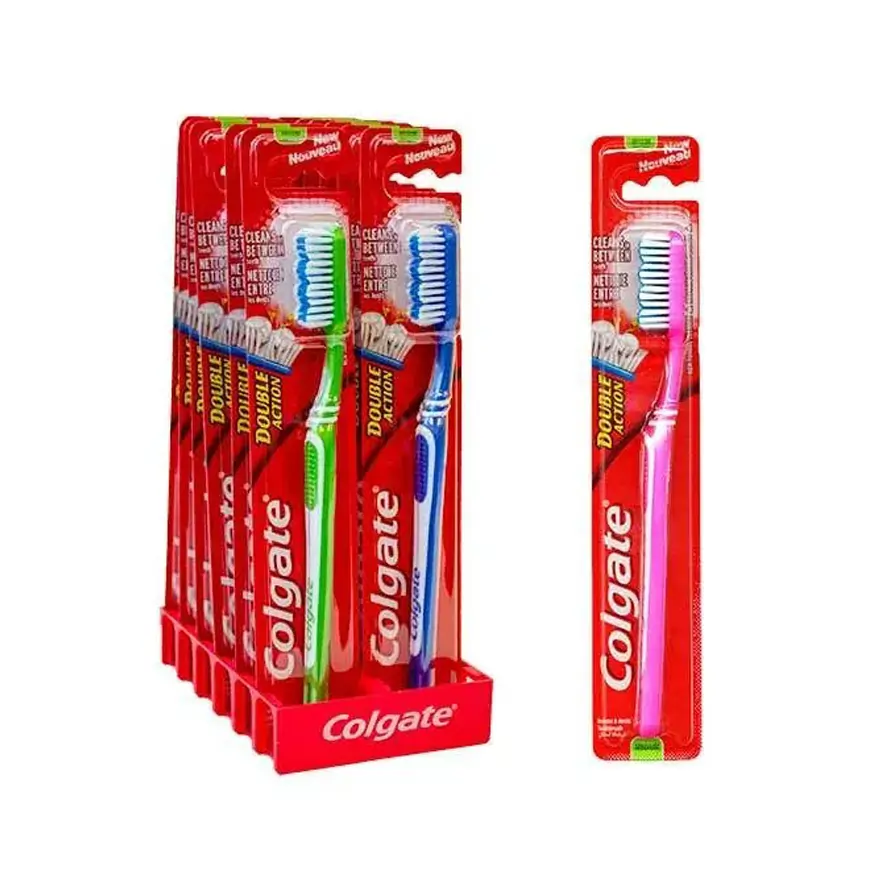 Colgate Double Action Toothbrush – Medium