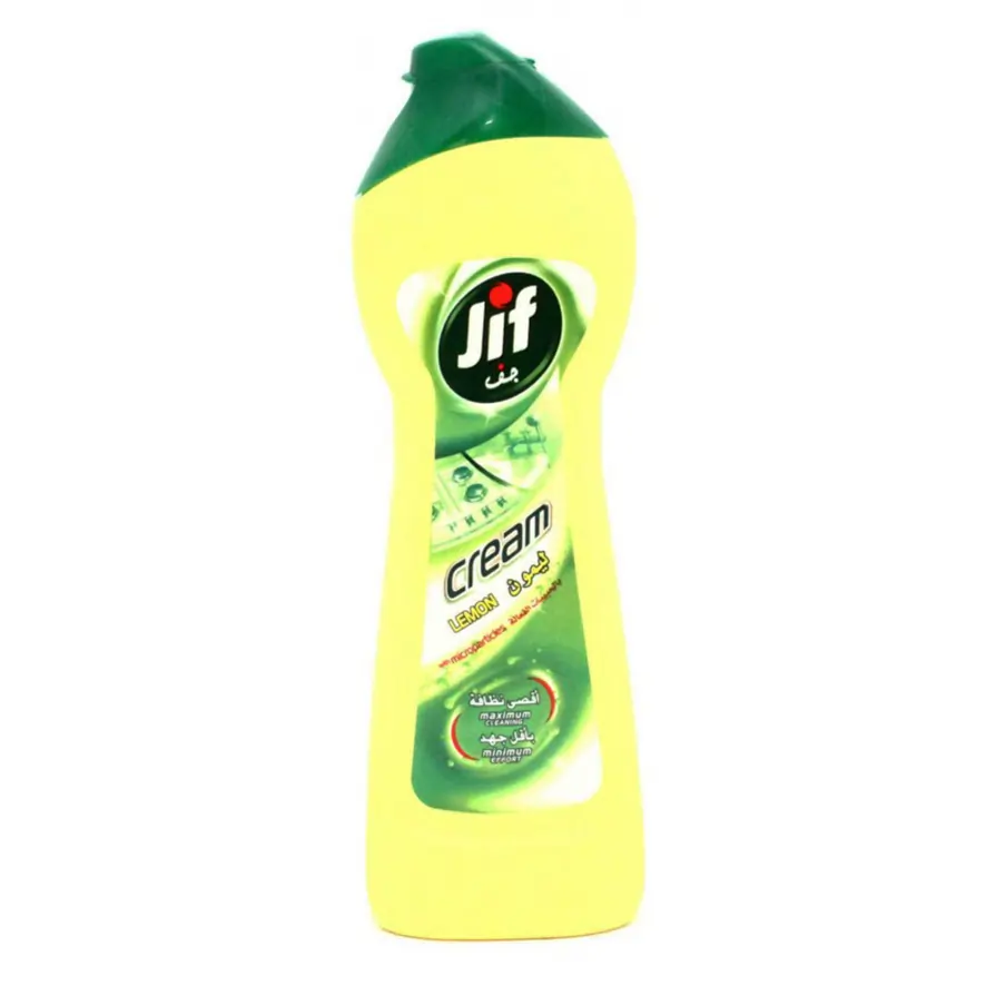 Jif Cream Cleaner Lemon 500ml – Powerful Multipurpose Surface Cleaner