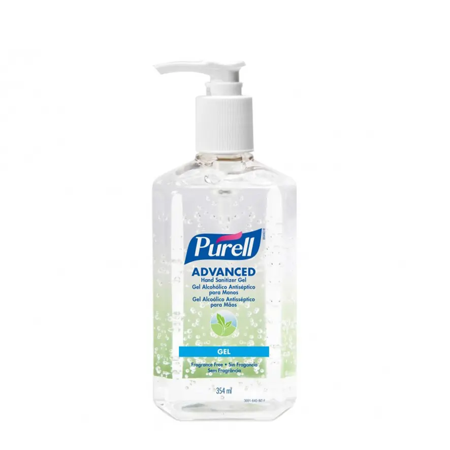 PURELL Advanced Hand Sanitizer – 354ml Pump Bottle | Kills 99.99% of Germs