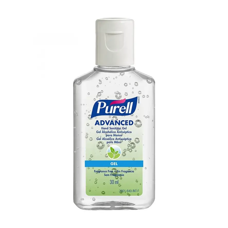 PURELL Advanced Hand Sanitizer 30ml – Travel-Size Instant Gel for Effective Germ Protection
