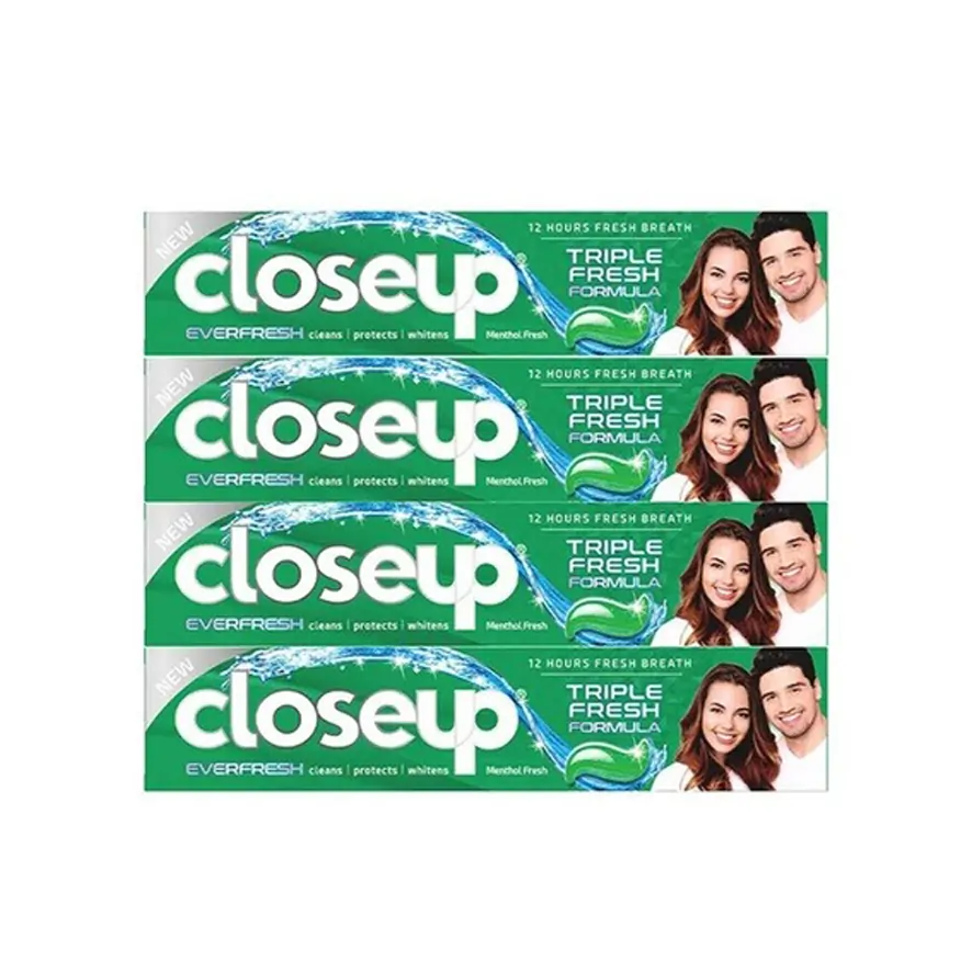 Closeup Triple Fresh Gel Toothpaste – Menthol Fresh 75ml for Long-Lasting Fresh Breath