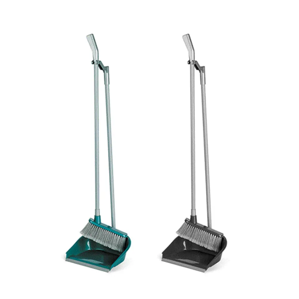 Long Handle Dust Pan & Broom