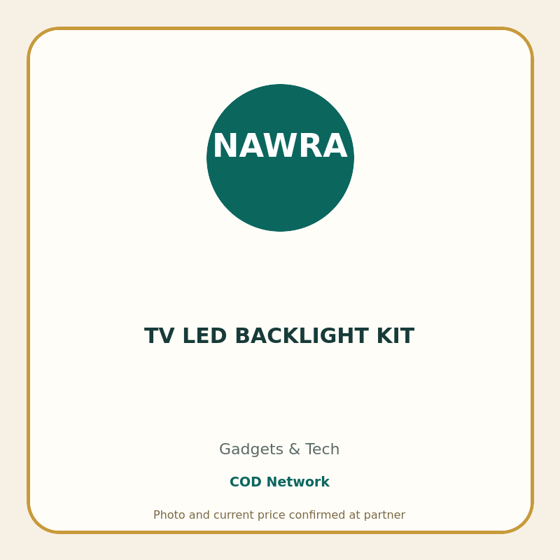 TV LED BACKLIGHT KIT