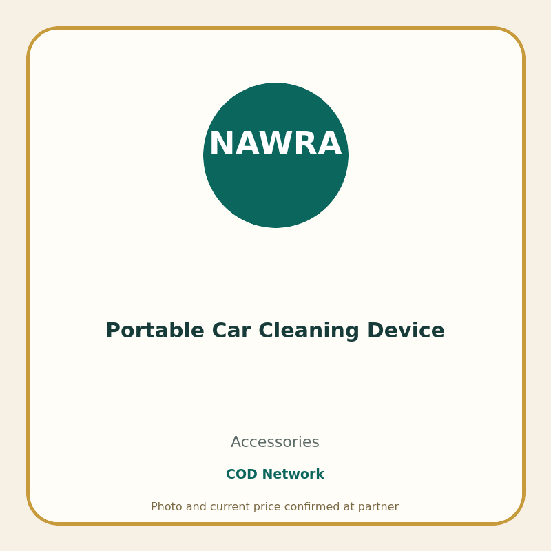 Portable Car Cleaning Device