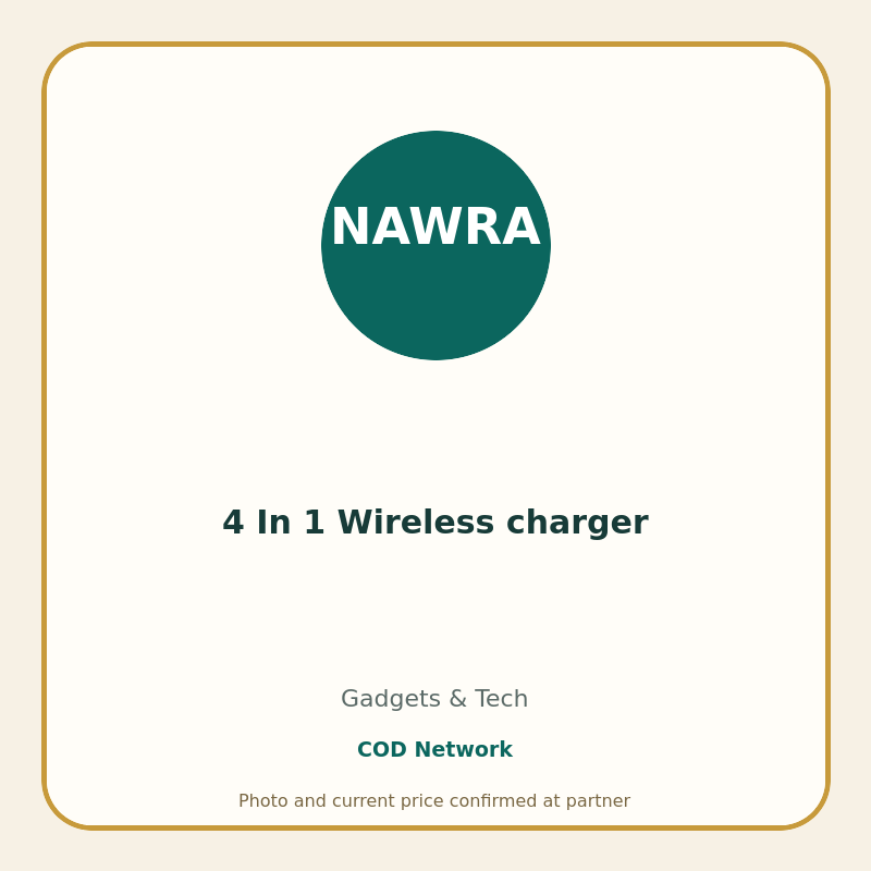 4 In 1 Wireless charger