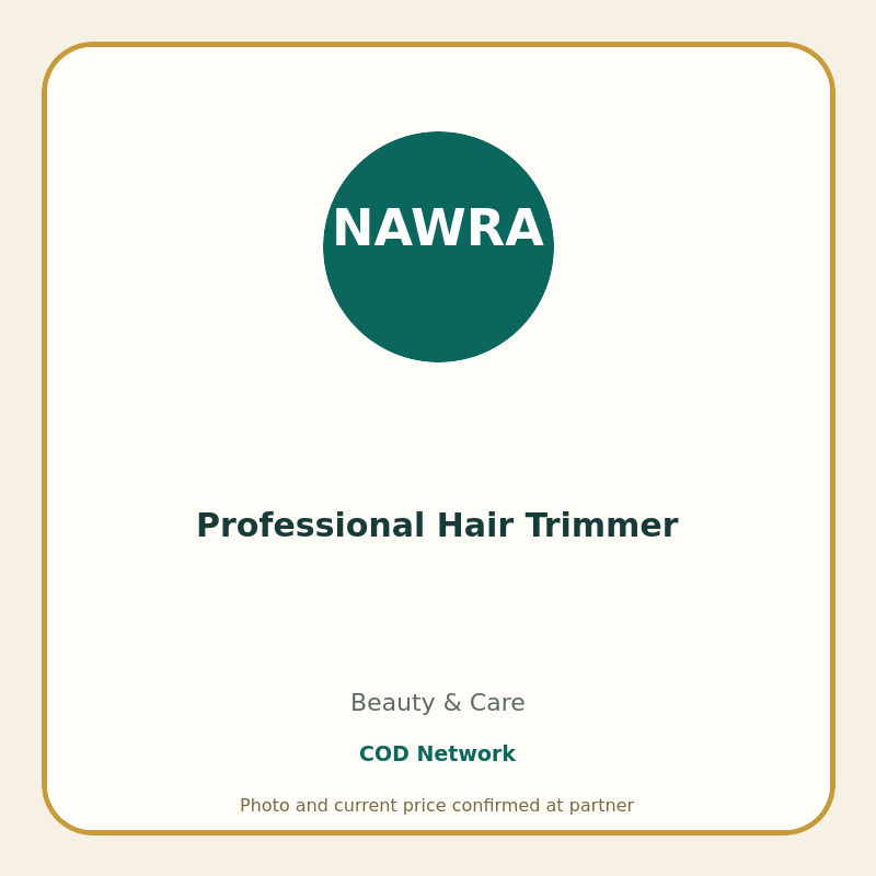 Professional Hair Trimmer