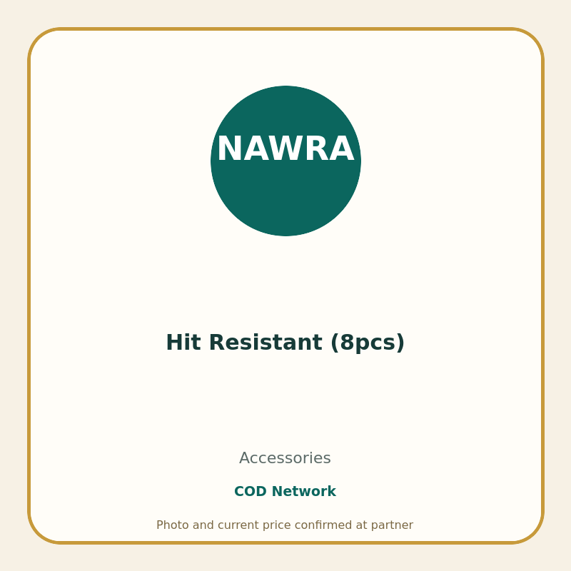 Hit Resistant (8pcs)