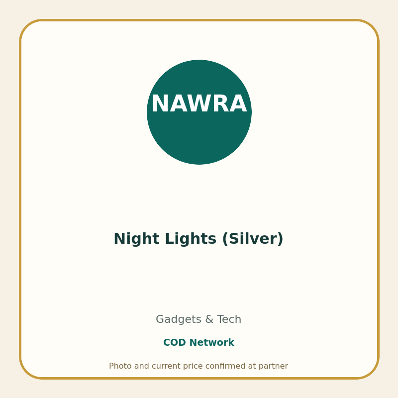 Night Lights (Silver)