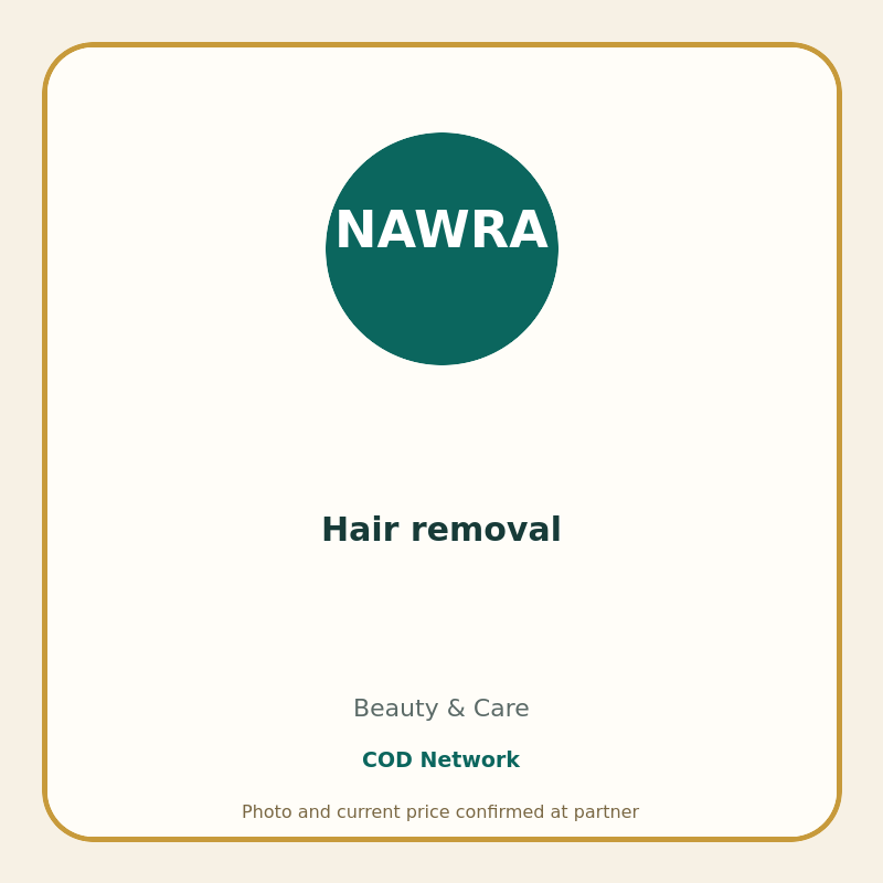 Hair removal