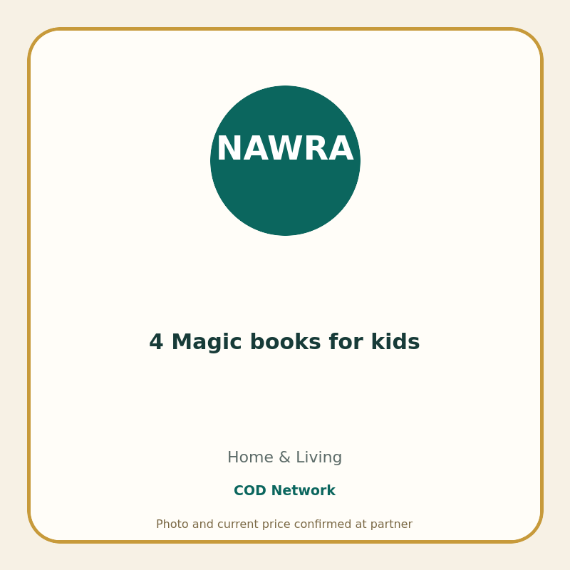 4 Magic books for kids