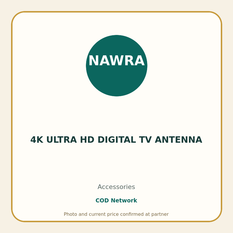 4K ULTRA HD DIGITAL TV ANTENNA