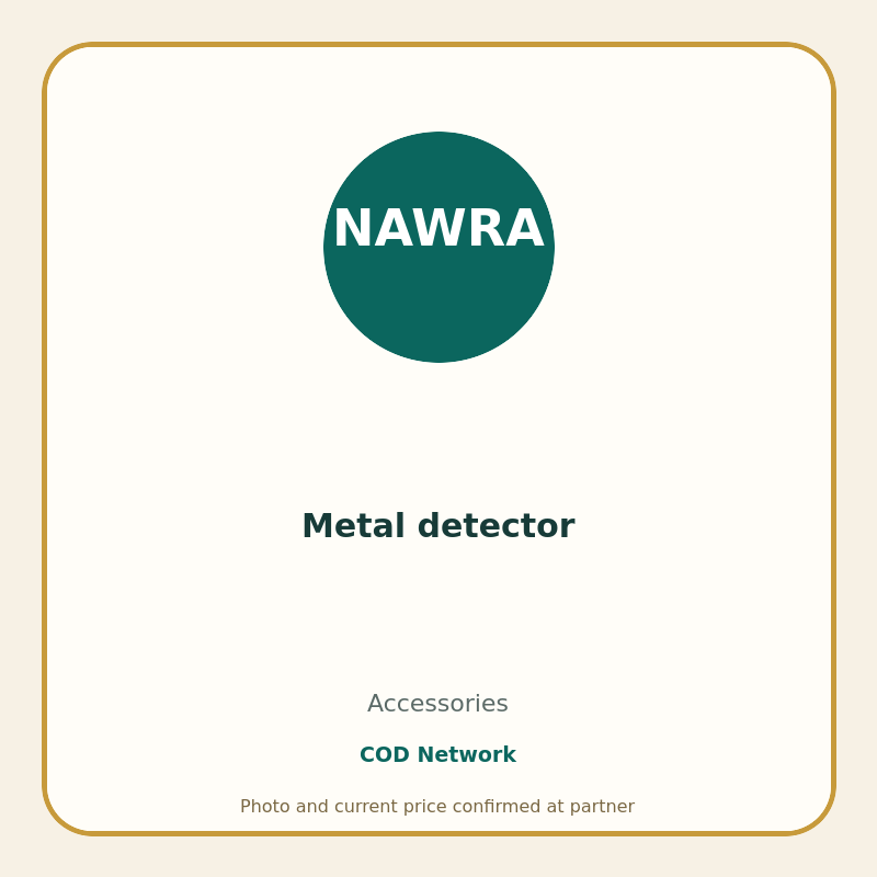 Metal detector