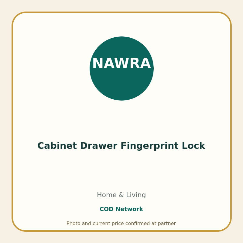 Cabinet Drawer Fingerprint Lock