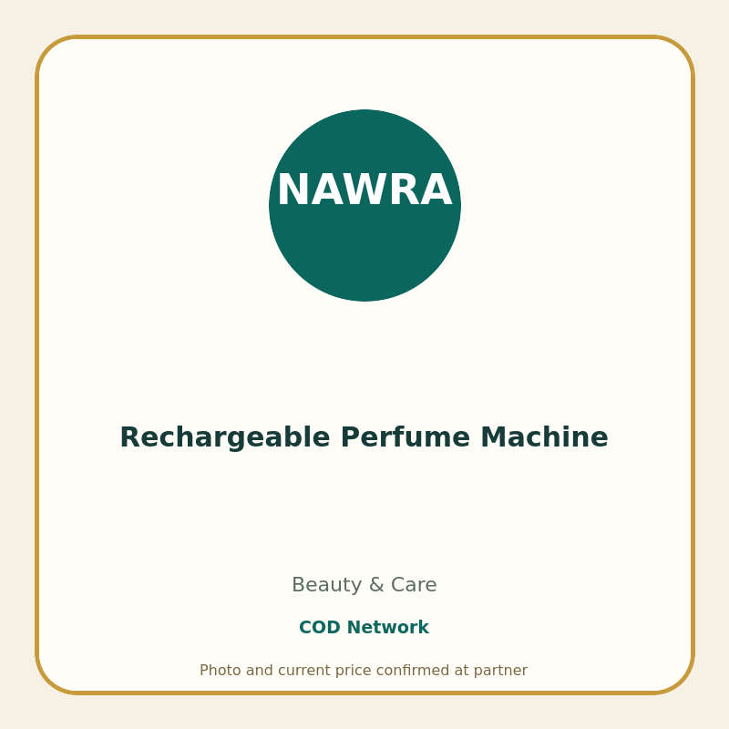 Rechargeable Perfume Machine