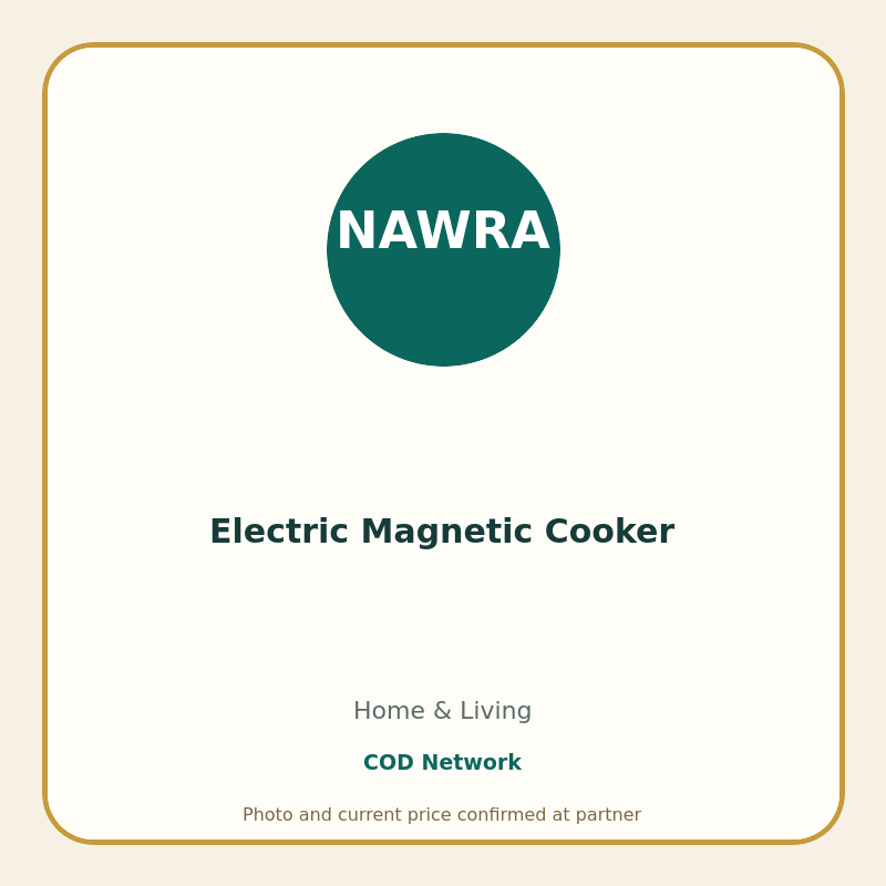 Electric Magnetic Cooker
