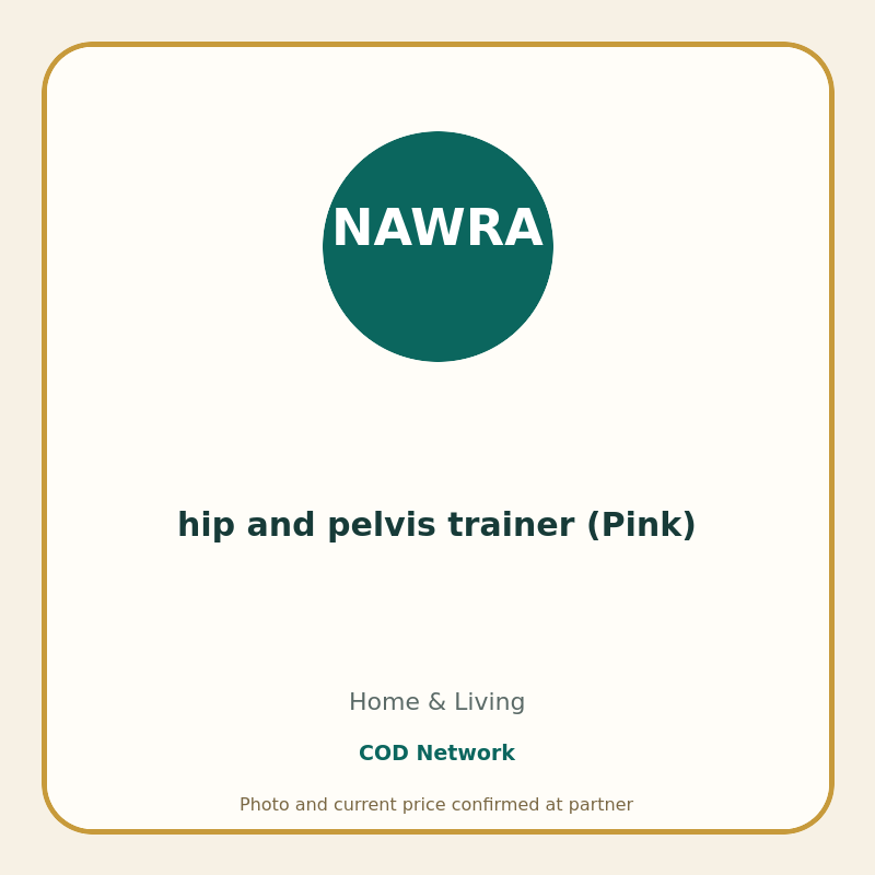 hip and pelvis trainer (Pink)