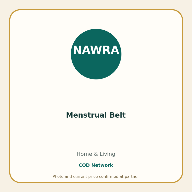 Menstrual Belt