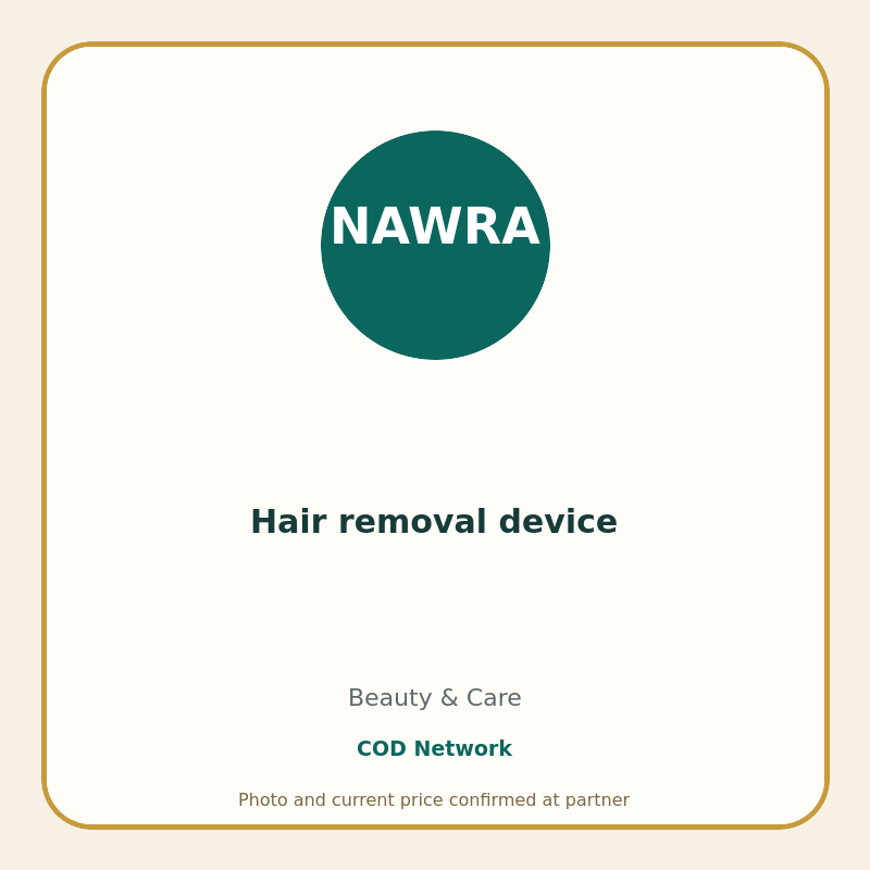 Hair removal device