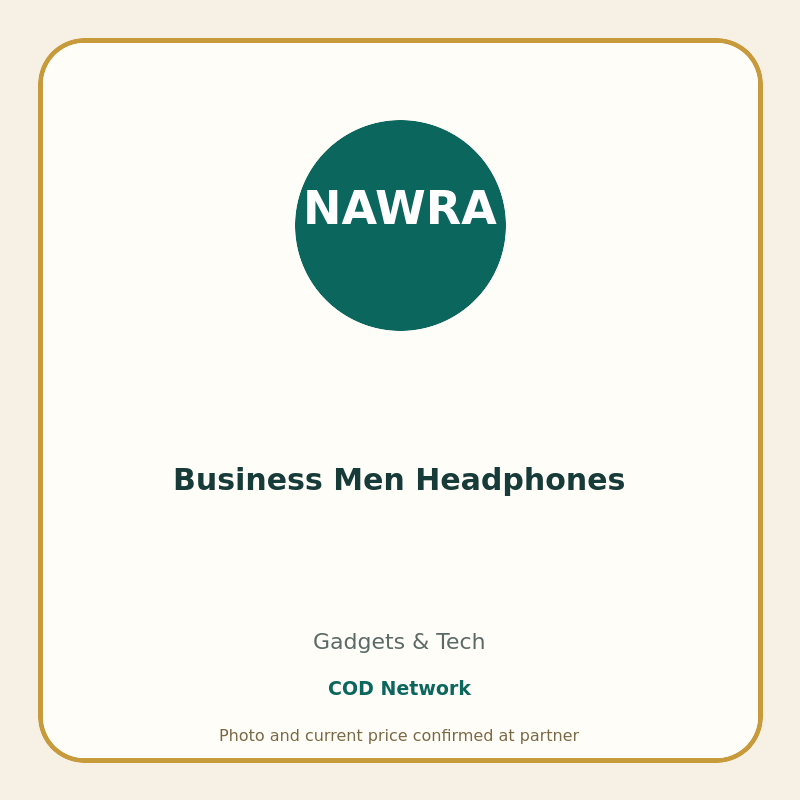 Business Men Headphones