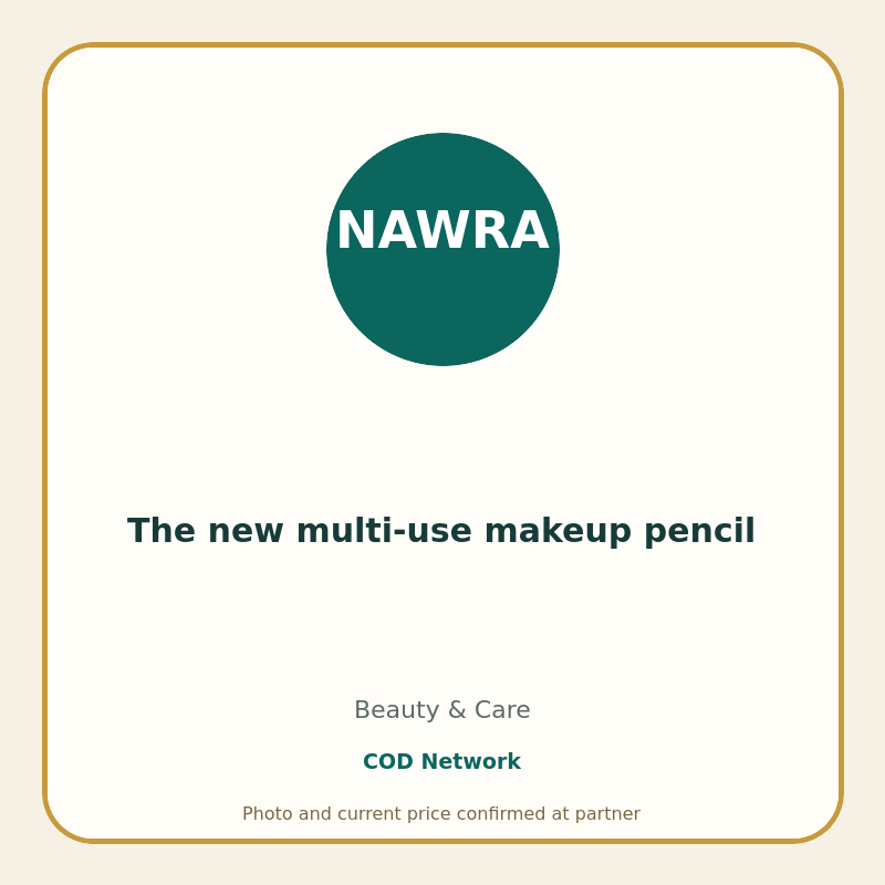 The new multi-use makeup pencil