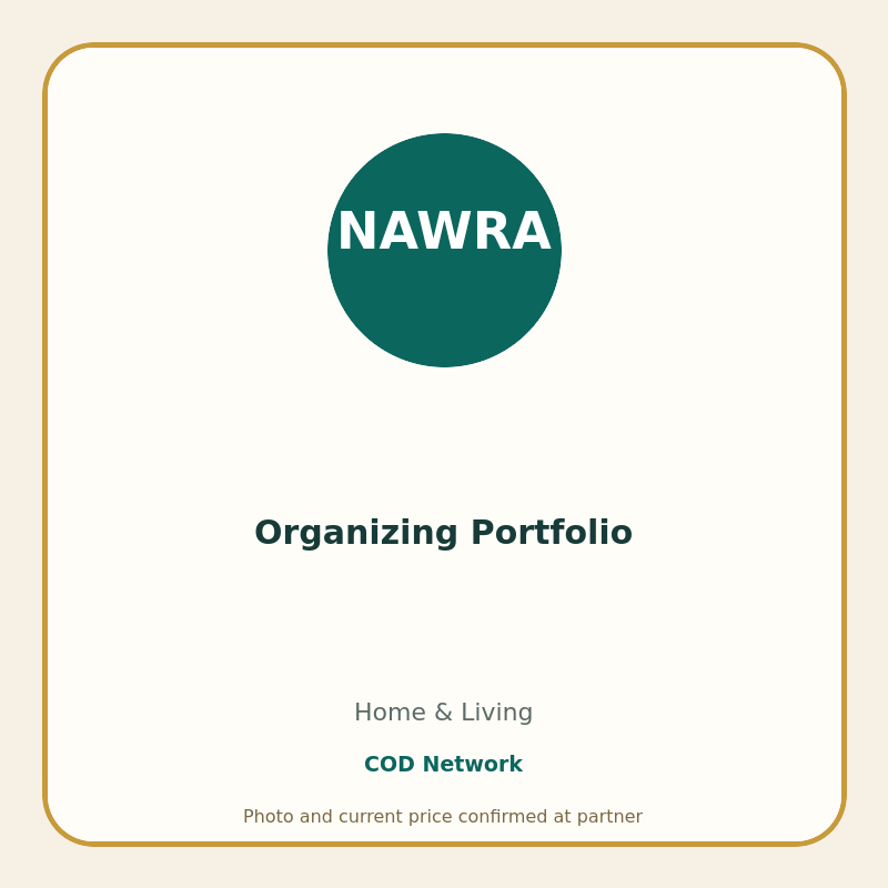Organizing Portfolio