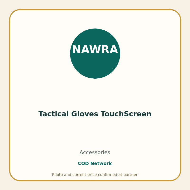 Tactical Gloves TouchScreen