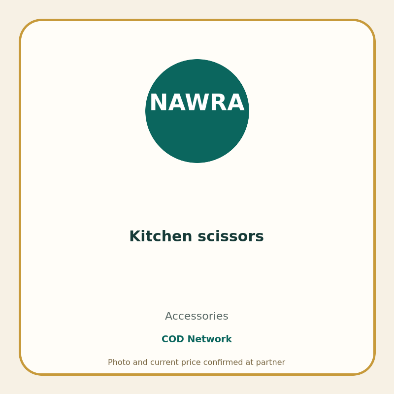 Kitchen scissors