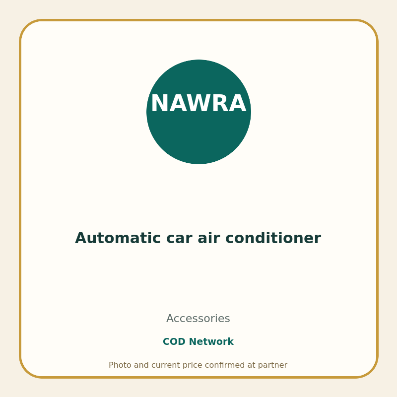 Automatic car air conditioner