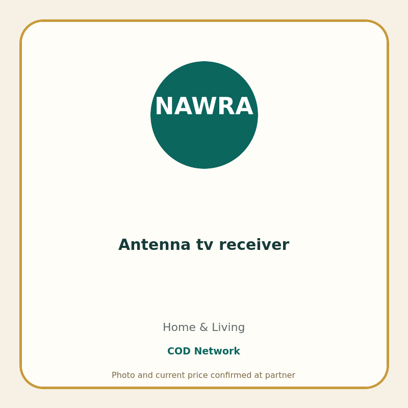 Antenna tv receiver