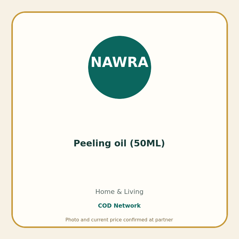 Peeling oil (50ML)