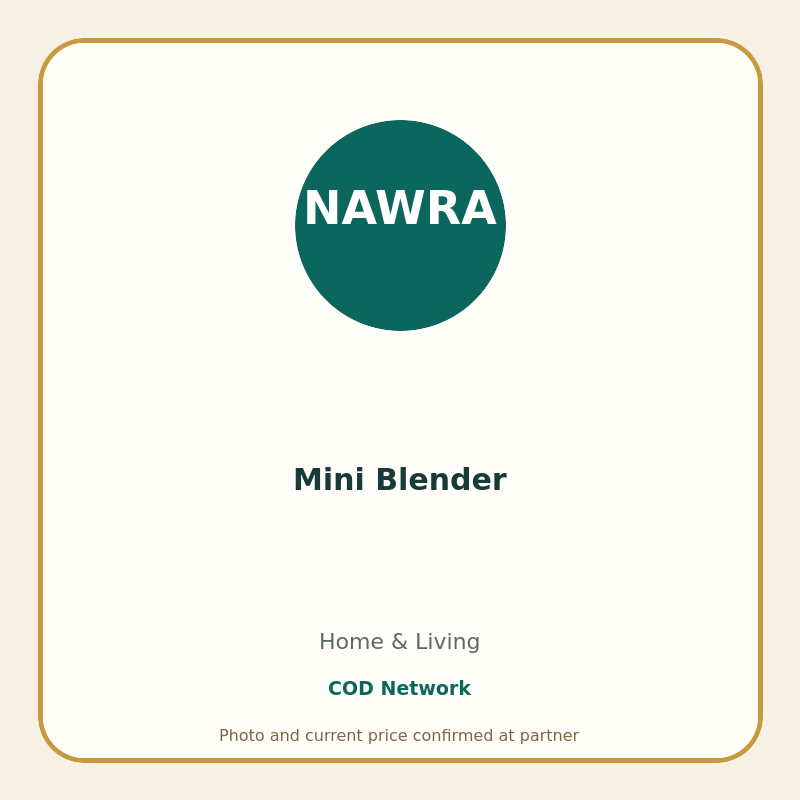 Mini Blender