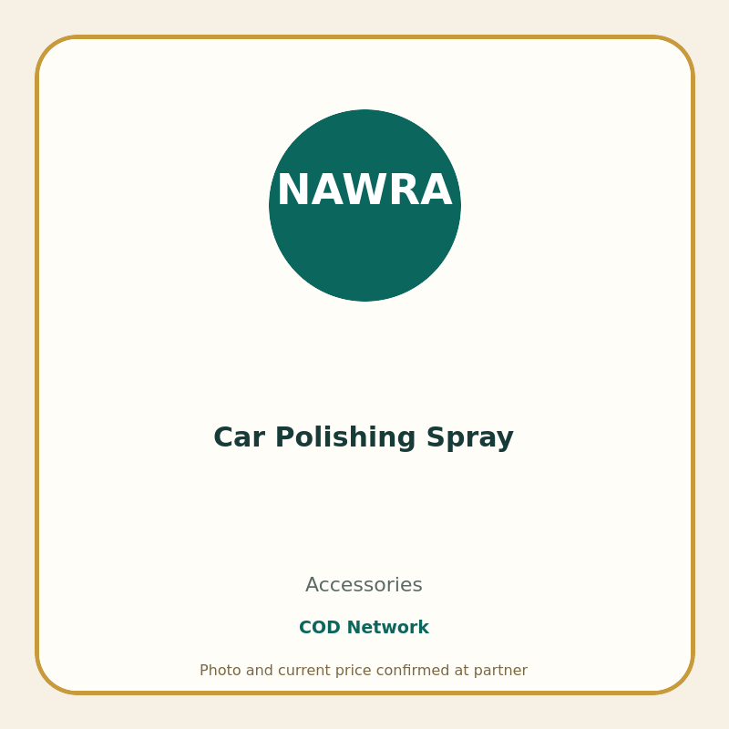 Car Polishing Spray