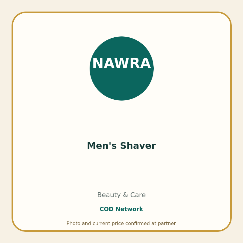 Men's Shaver
