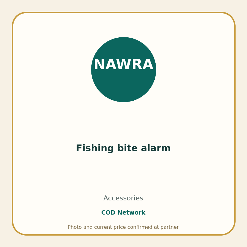 Fishing bite alarm
