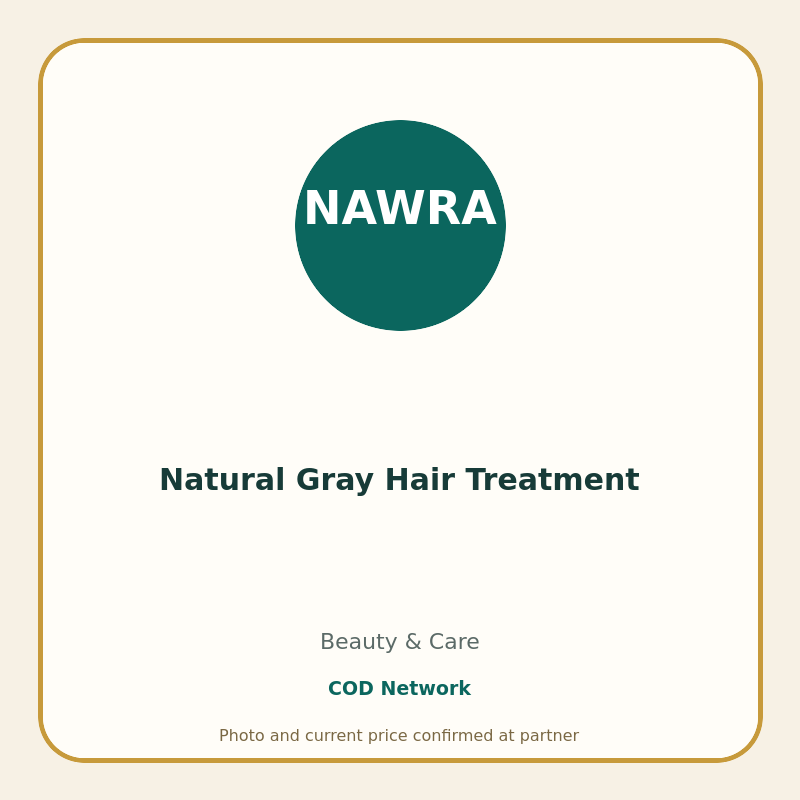 Natural Gray Hair Treatment