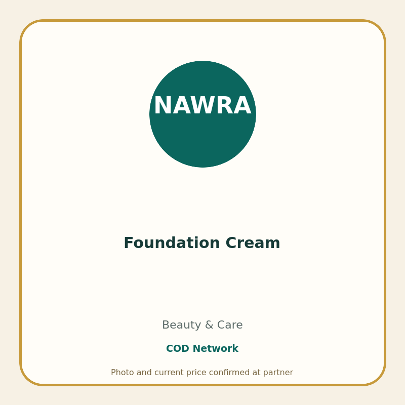 Foundation Cream