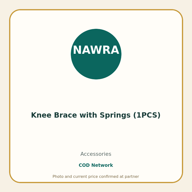 Knee Brace with Springs (1PCS)